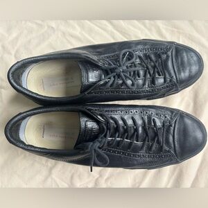 Men's Converse John Varvatos Black Leather Sneakers